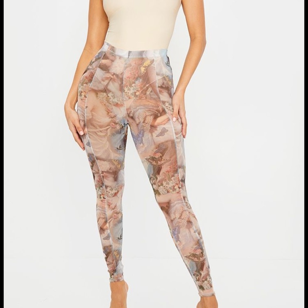 Stone Renaissance Mesh Leggings